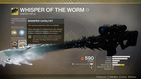 destiny 2 exotics catalyst list.